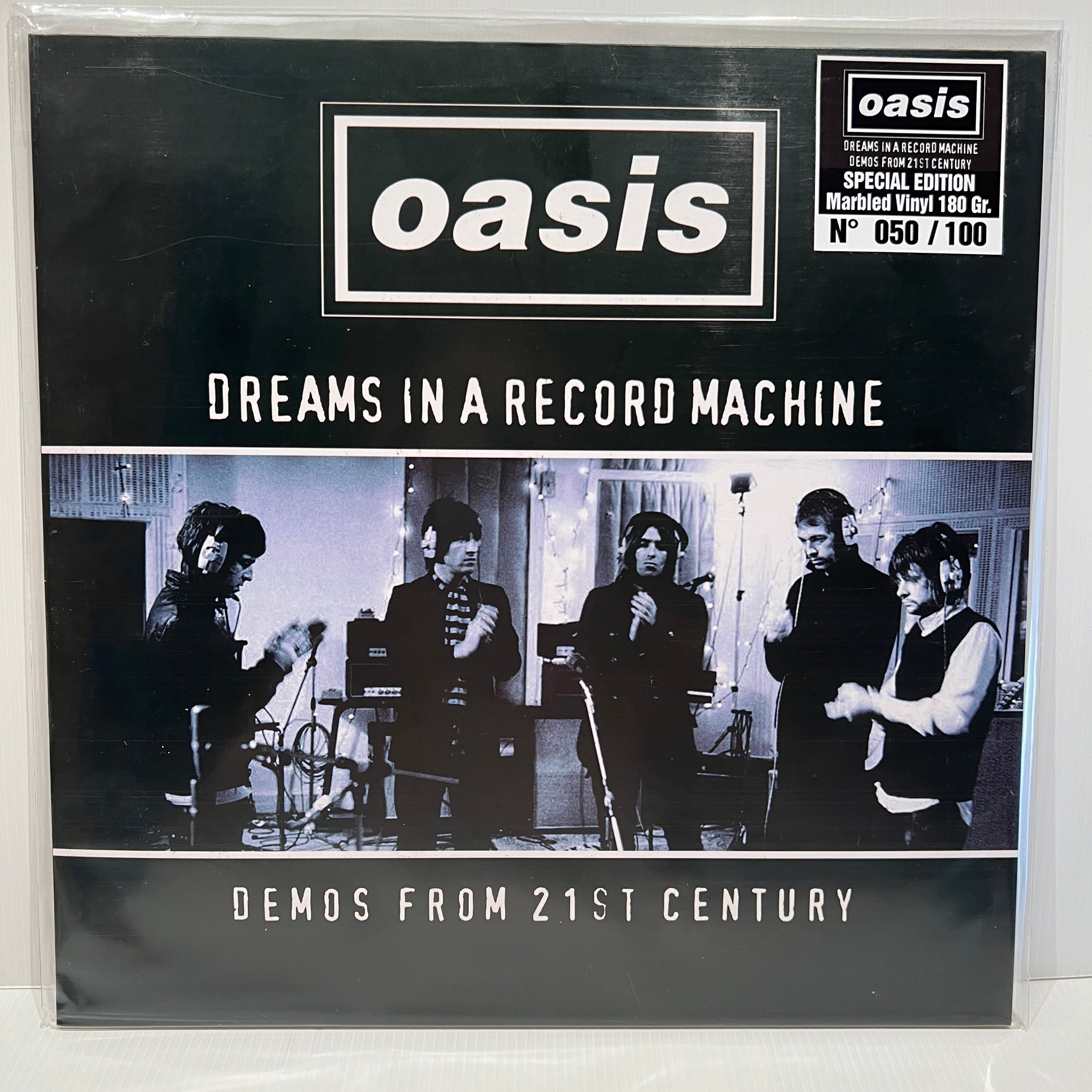 ★OASIS★Dreams In A Record Machine★LP Oasis - Dreams in a Record Machine - rare limited MARBLED vinyl LP