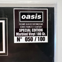 Load image into Gallery viewer, Oasis - Dreams in a Record Machine - rare limited MARBLED vinyl LP
