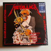 Load image into Gallery viewer, Metallica - Damaged Justice in Japan - rare limited bLUE vinyl 3LP box
