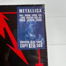 Load image into Gallery viewer, Metallica - Damaged Justice in Japan - rare limited bLUE vinyl 3LP box
