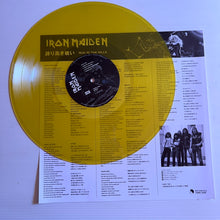 Load image into Gallery viewer, Iron Maiden - Run to the Hills - rare limited YELLOW vinyl LP
