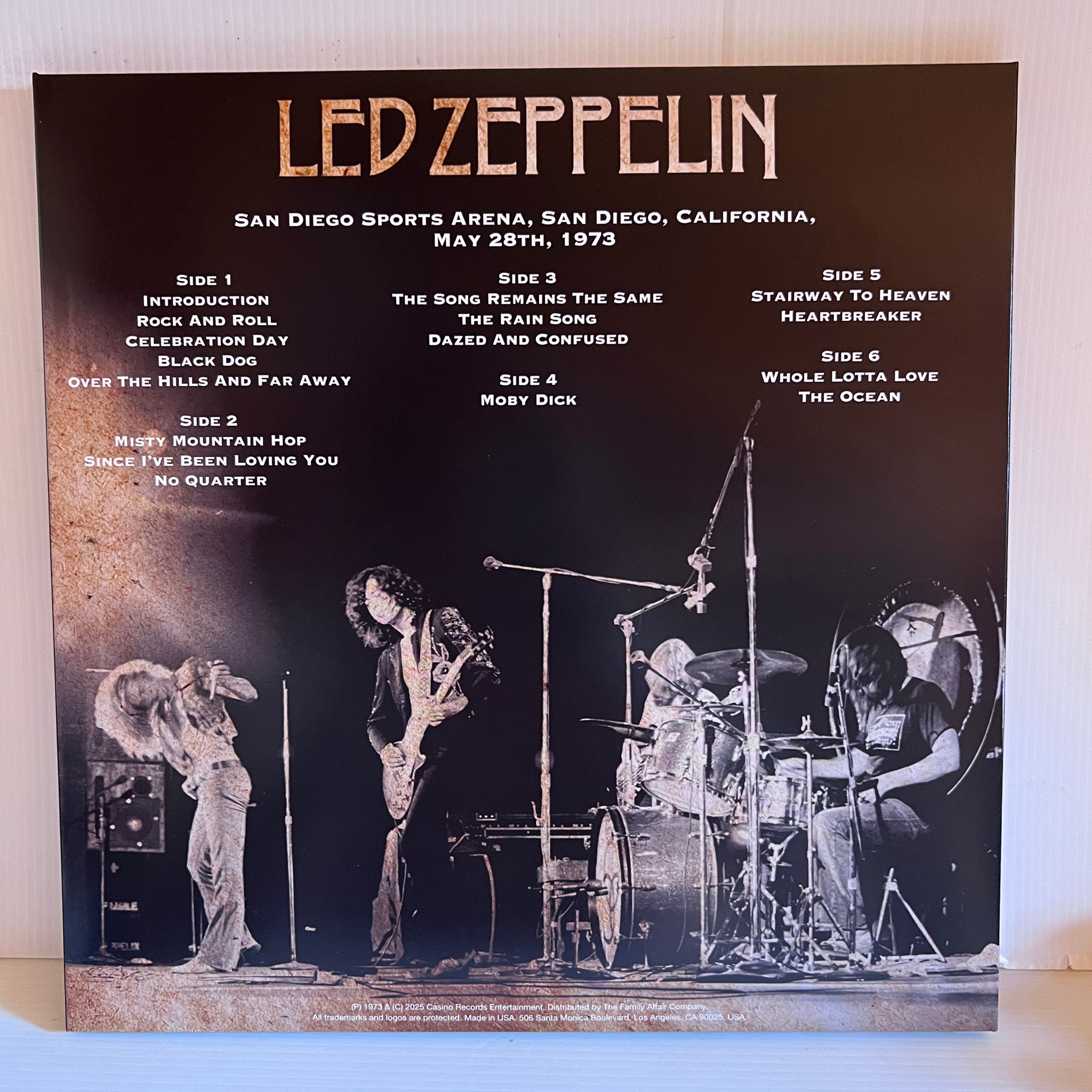 Led Zeppelin - Quick Diet - rare limited YELLOW vinyl 3LP