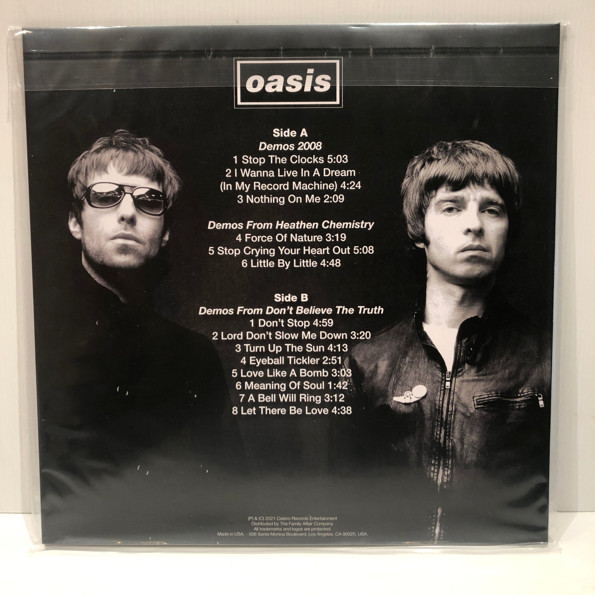 Oasis – Dreams In A Record Machine - Demos From 21st Century