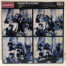 Load image into Gallery viewer, OASIS - Cigarettes &amp; Alcohol - rare WHITE vinyl Maxi LP
