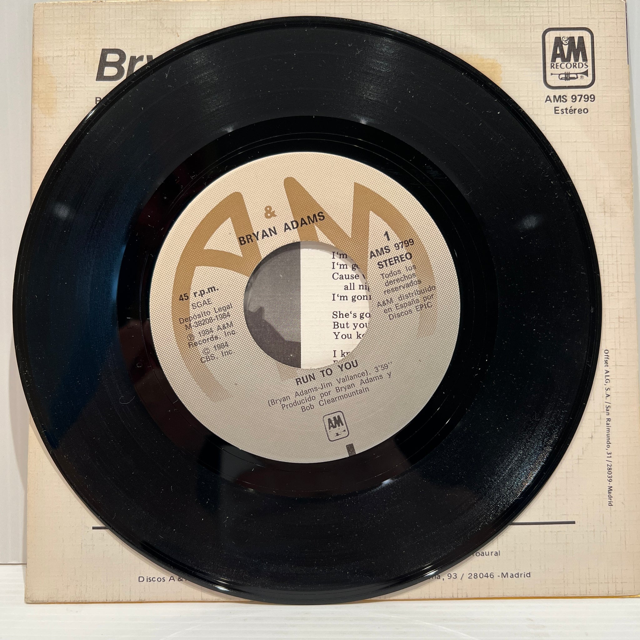 Bryan Adams - Run to You - Spain 7