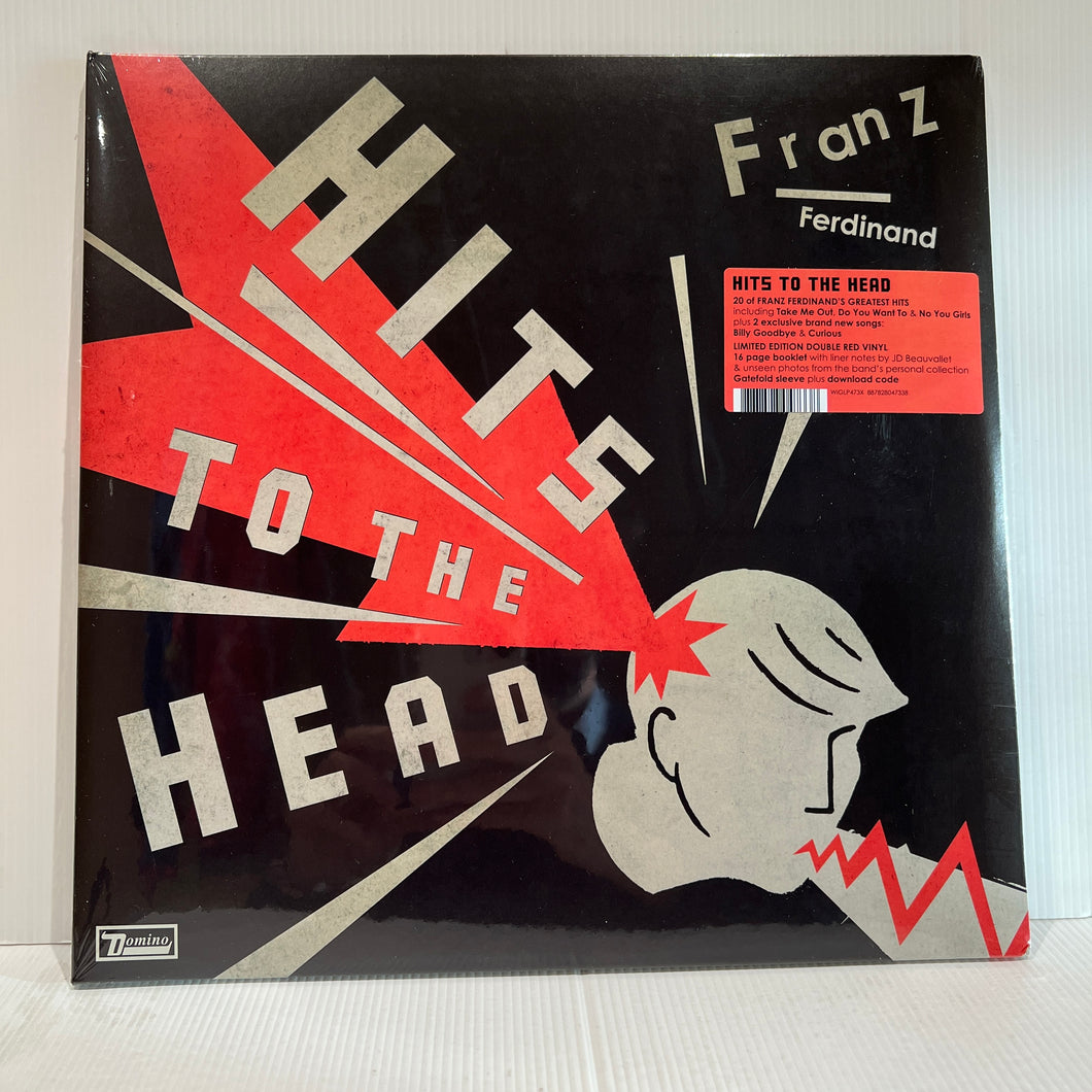 Franz Ferdinand - Hits to the Head - new 2 RED LP gatefold + booklet