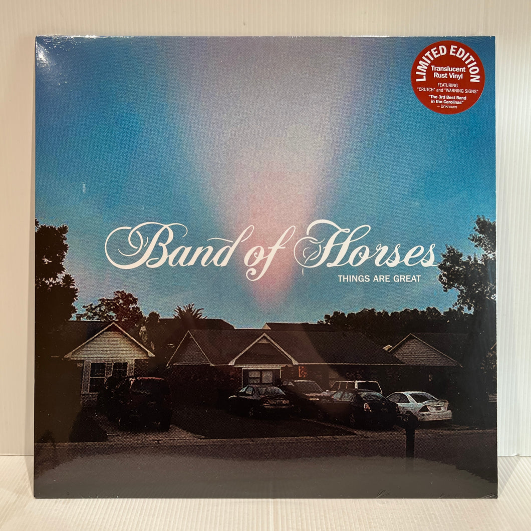 Band of Horses - Things Are Great - Translucent Rust vinyl 2021
