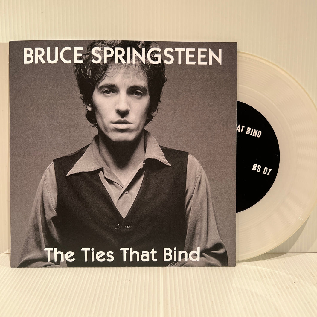 Bruce Springsteen - The Ties That Bind - rare limited white 7