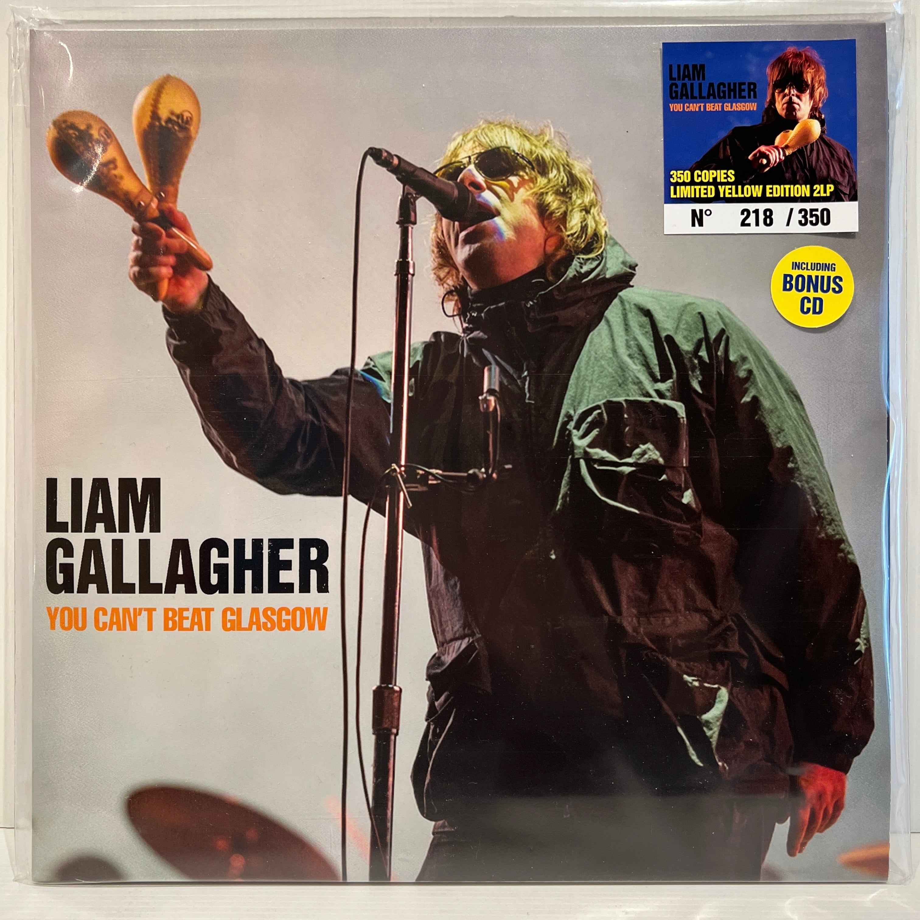 Liam Gallagher Knebworth Yellow LP オアシス Knebworth 22 Sun Yellow 2LP | Liam Gallagher Official Store