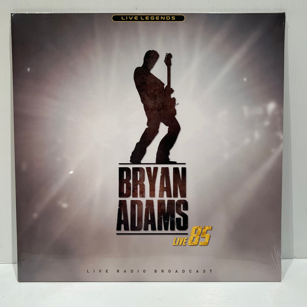 Bryan Adams - Live 85 - rare limited crystal vinyl LP