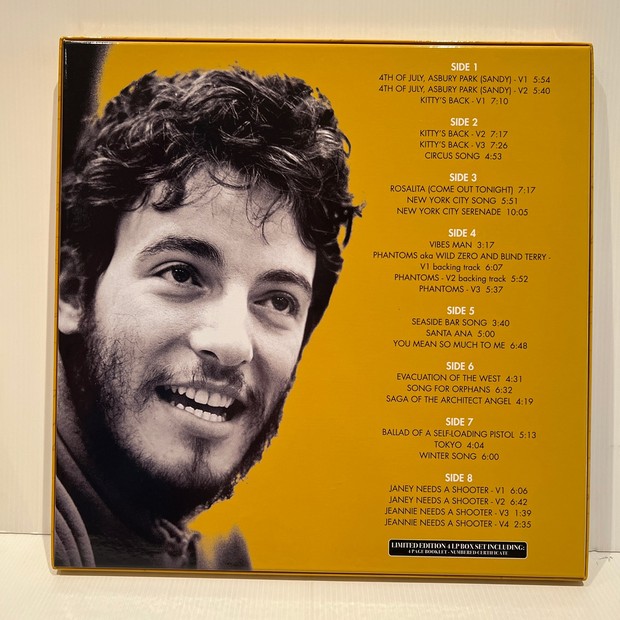 ◾️高音質️オリジナル盤/稀少RSD盤4LP■BRUCE SPRINGSTEEN / Bruce Springsteen 