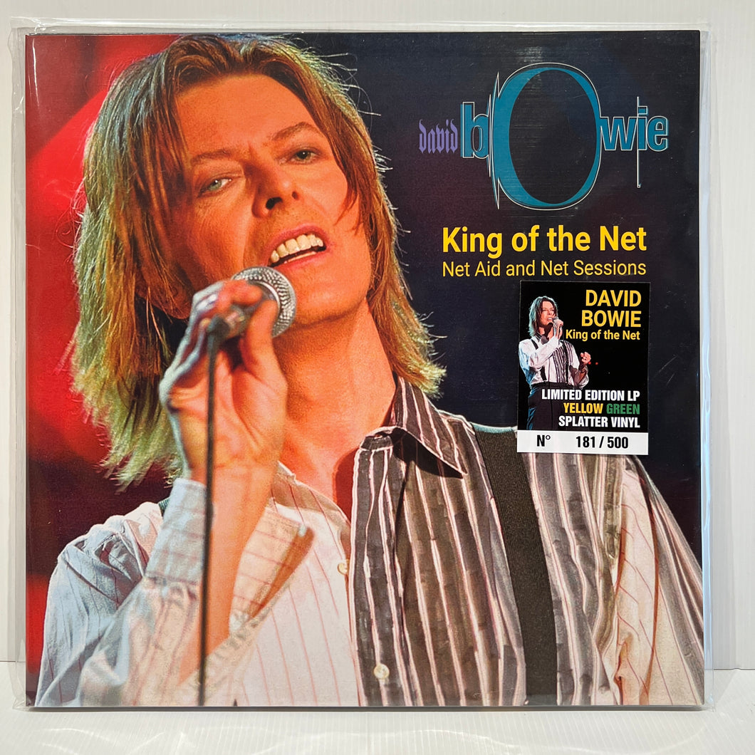 David Bowie - King of the Net - rare limited yellow green SPLATTER vinyl LP