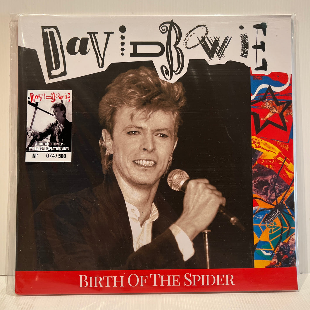 David Bowie - Birth of the Spider - rare limited white bone SPLATTER vinyl LP