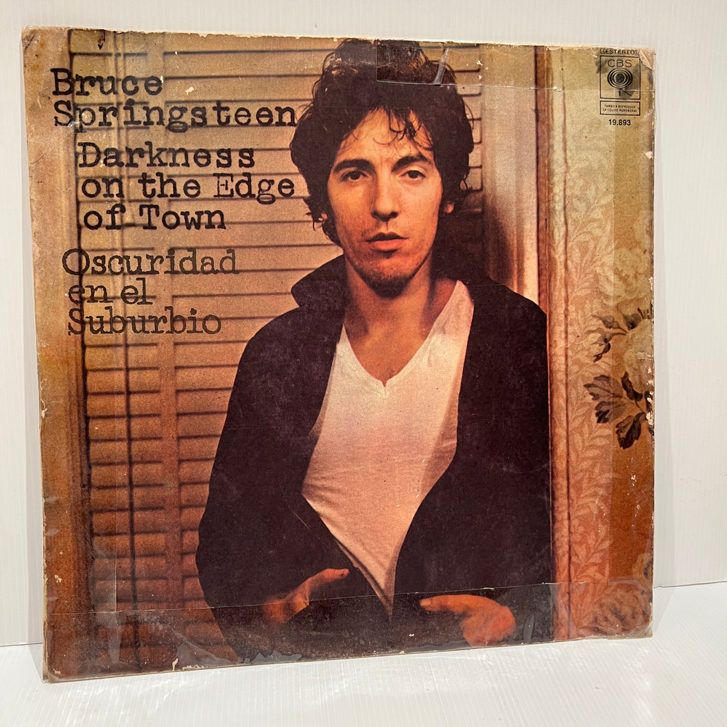 Bruce Springsteen - Oscuridad en el Suburbio - very rare Argentina CBS 19893