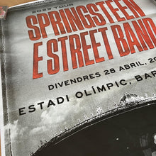 Load image into Gallery viewer, Bruce Springsteen - Barcelona 28 April 2023 - original poster show 100 x 140
