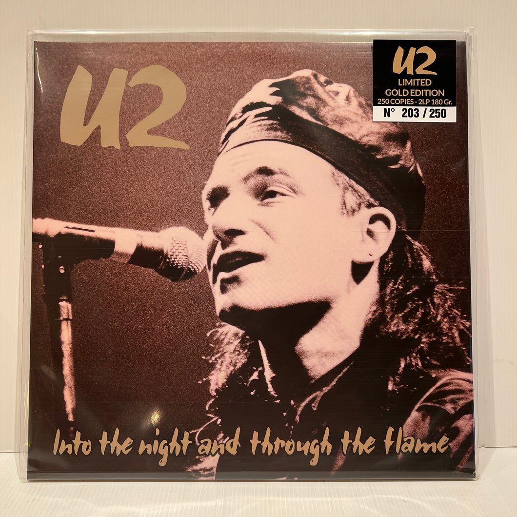 U2 - Into the Night and through the flame - rare limited GOLD vinyl LP
