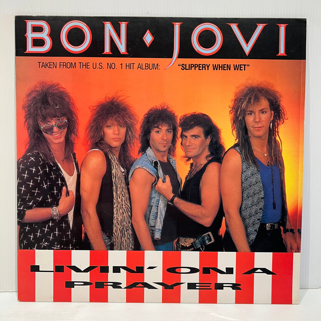 Bon Jovi - Livin' on a prayer - Spain maxi 12
