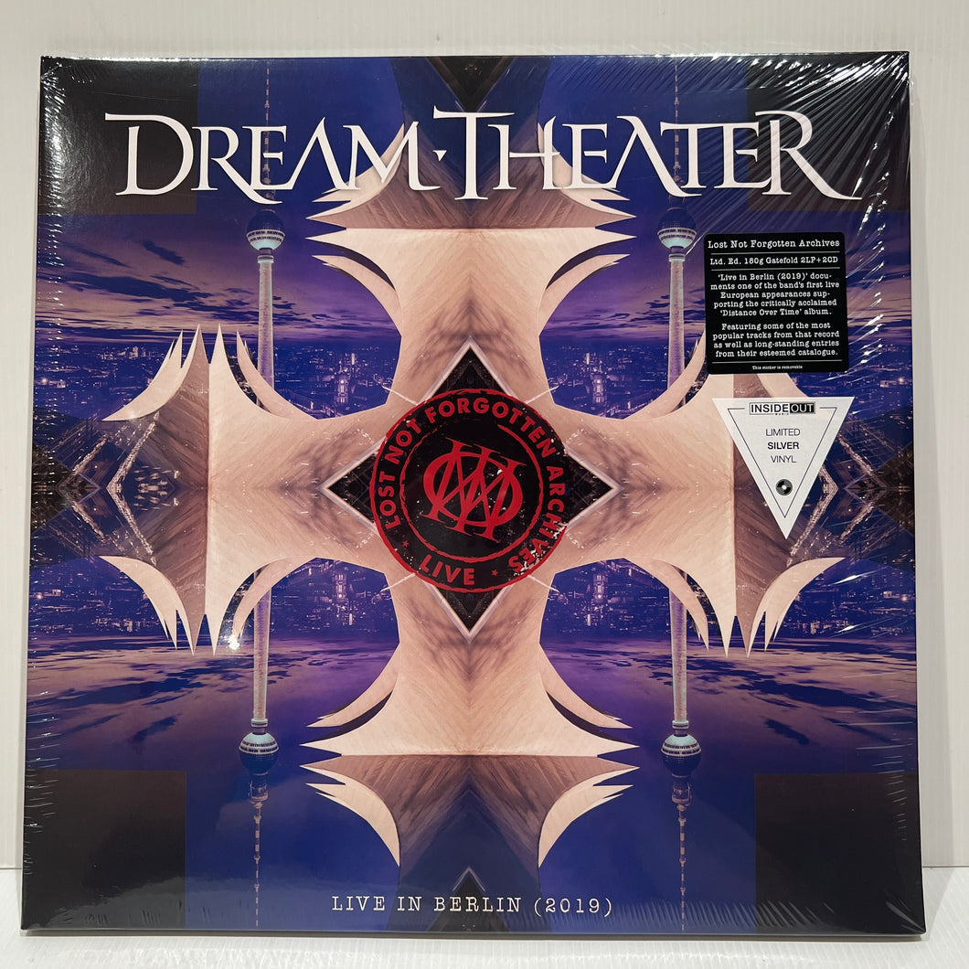 Dream Theater - Live in Berlin 2019 - rare limited SILVER vinyl 2LP