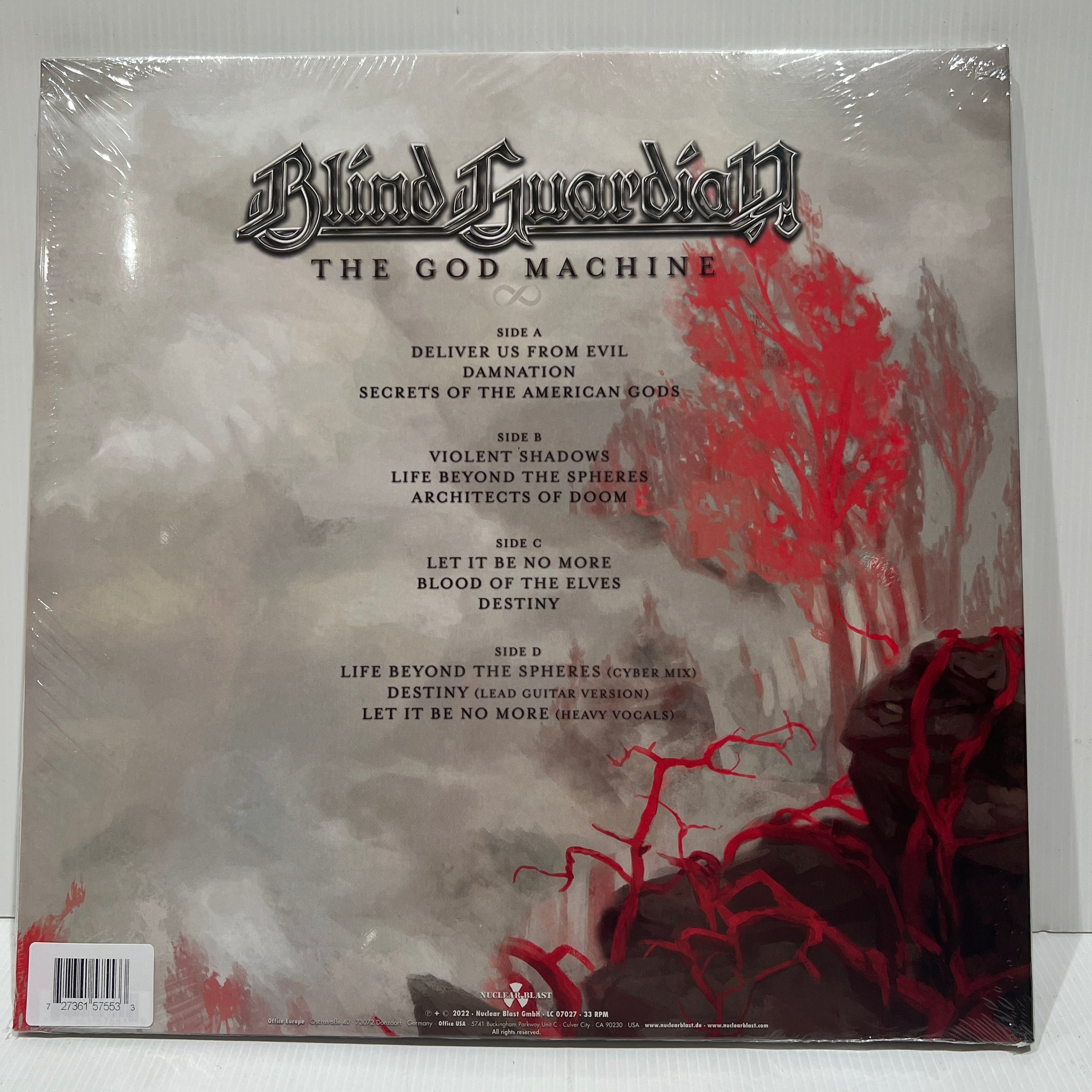 欧3discs LP Blind Guardian Live 2736143311 Nuclear Blast 未開封 /00780 Blind Guardian – Live – Box Set 3 x Vinyl, 2003 [r2592998
