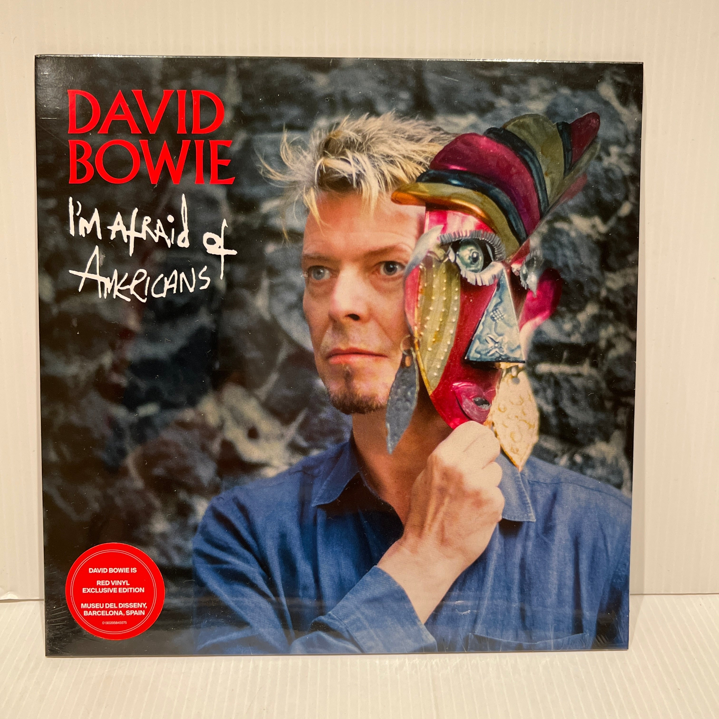 David Bowie - I'm afraid of Americans - rare limited RED vinyl 7