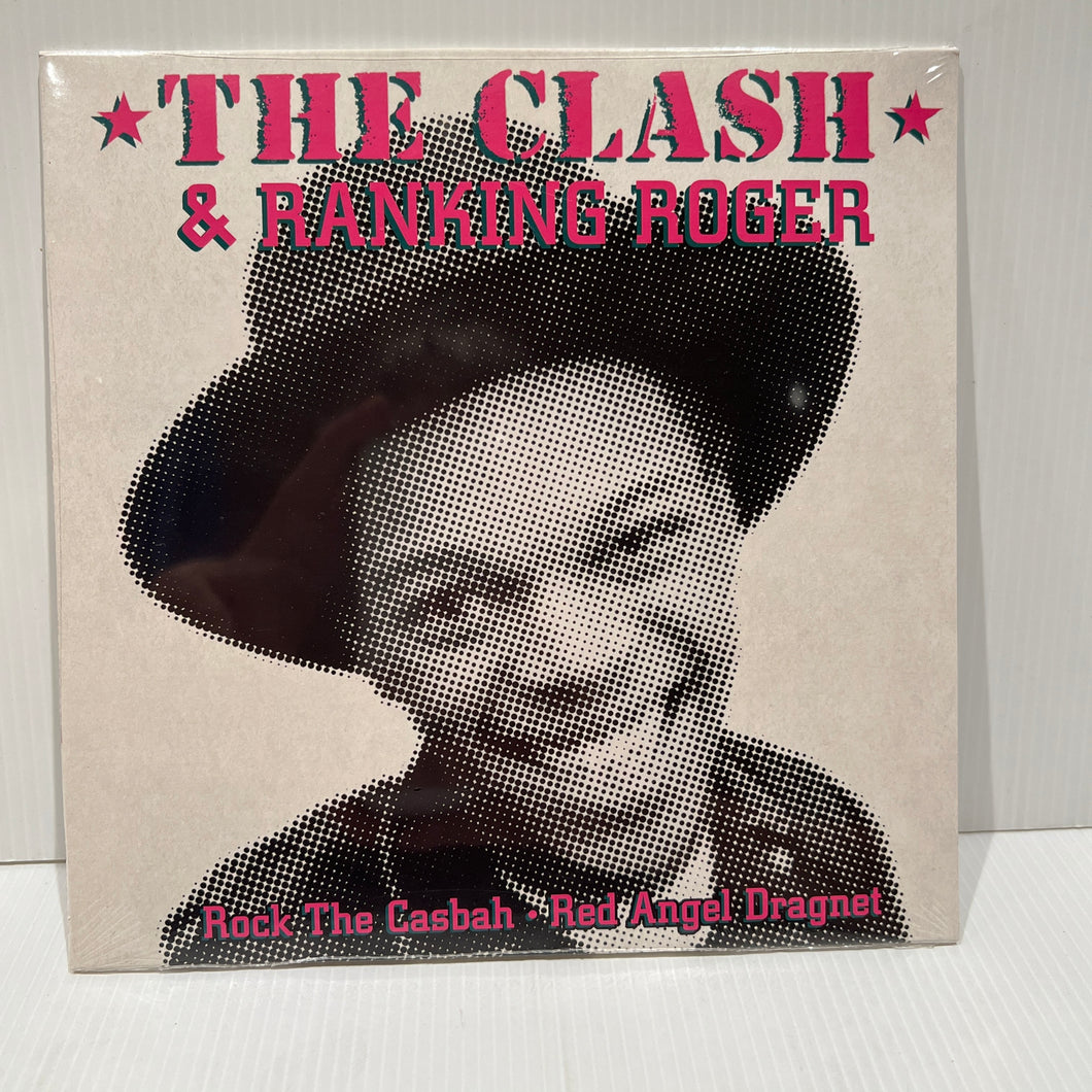 The Clash and Ranking Roger - Rock The Casbach - rare limited 7