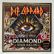 Load image into Gallery viewer, Def Leppard - Diamonds Star halos - rare limited RED YELLOW vinyl 2LP
