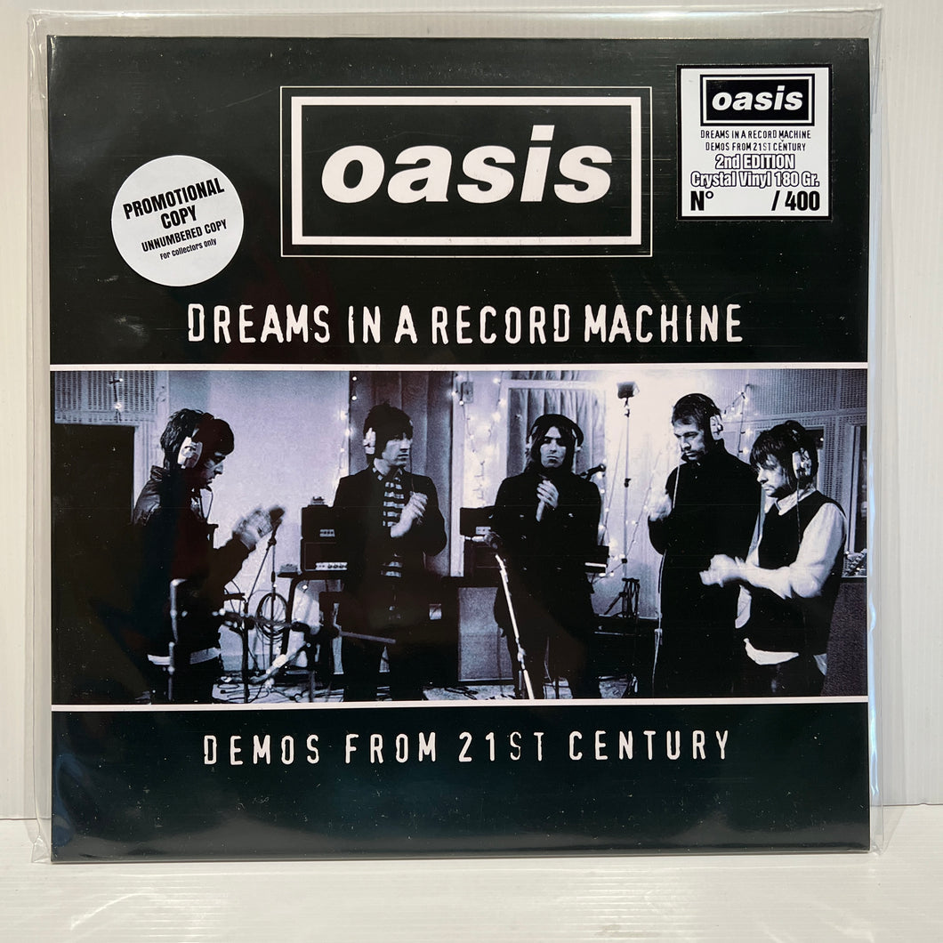 Oasis - Dreams in a Record Machine - PROMO edition CRYSTAL vinyl LP