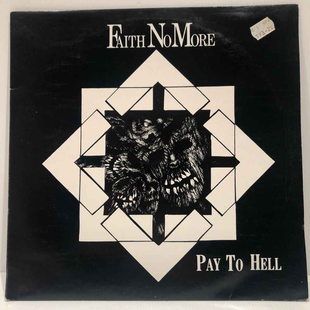 Faith No More - Pay to Hell - rare 2LP Roskilde 1990