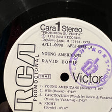 Load image into Gallery viewer, David Bowie - Young Americans - rare PROMO Spanish edition LP
