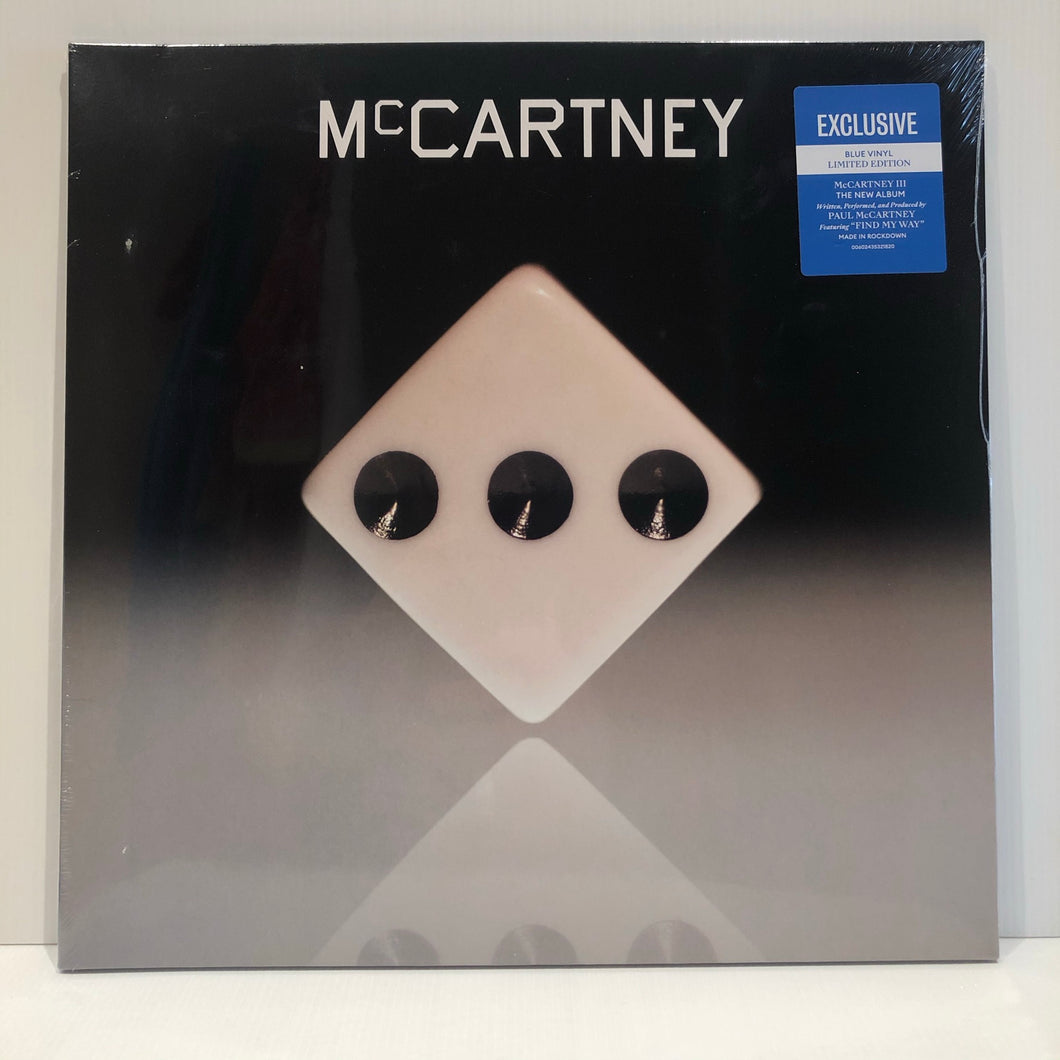Paul McCartney - III - Limited Edition Blue Vinyl LP