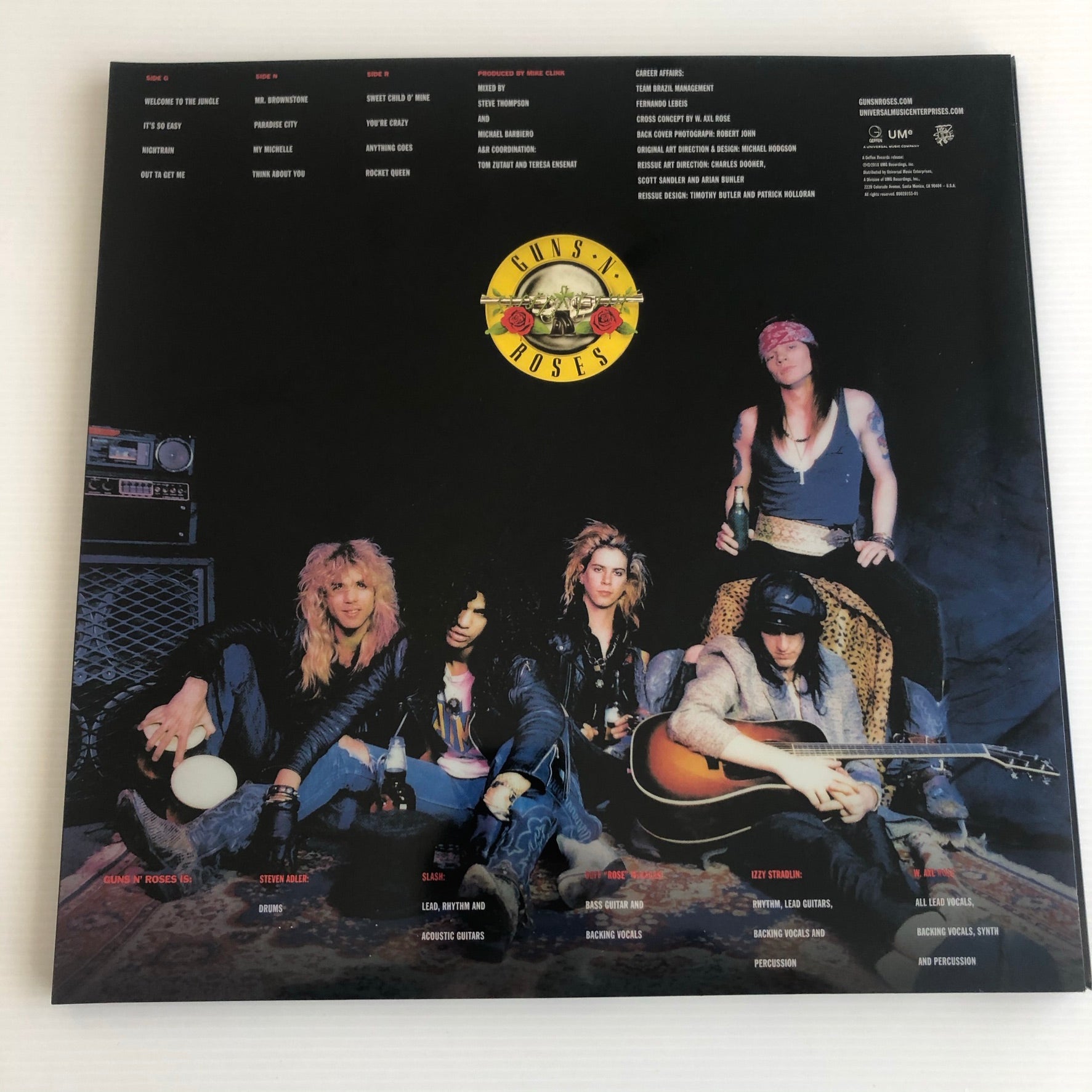 Guns N Roses RARE 2XLP good Vinyl