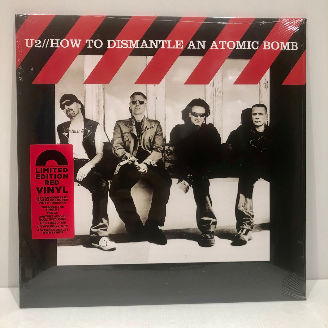 U2 - How to Dismantle an Atomic Bomb - rare Red Vinyl LP