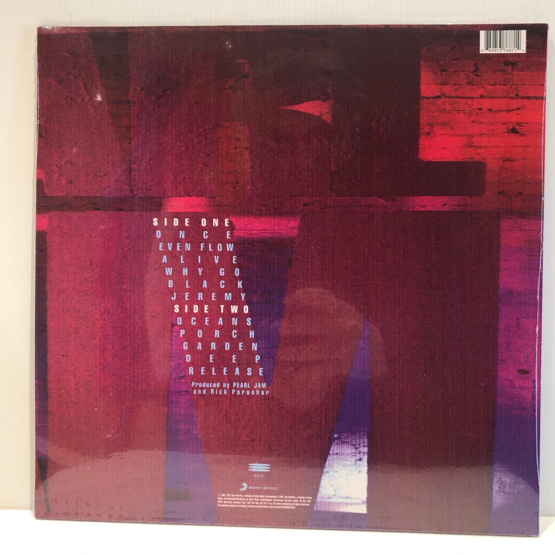 欧LP Pearl Jam Ten 88985376871 Epic Associated /00260 Pearl Jam - Ten | Banquet Records