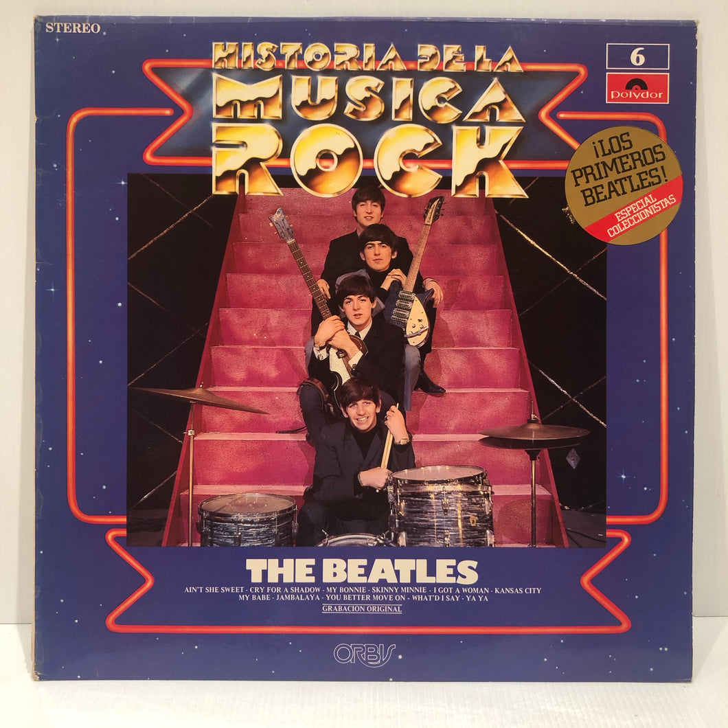 The Beatles - Historia de la Musica Rock- rare Spain vinyl LP