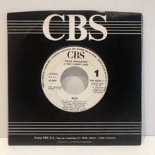 Load image into Gallery viewer, Bruce Springsteen - War - rare Spanish promo (one sided) 7&quot; single
