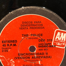 Load image into Gallery viewer, The Police - Wrapped around your finger - rare PROMO Argentina 7&quot;
