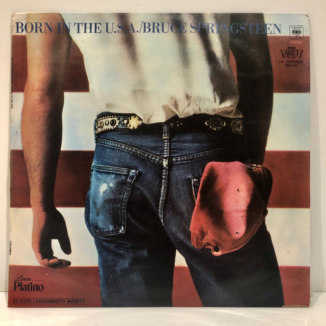 Bruce Springsteen - Born in the USA - rare URUGUAY version LP 350.501