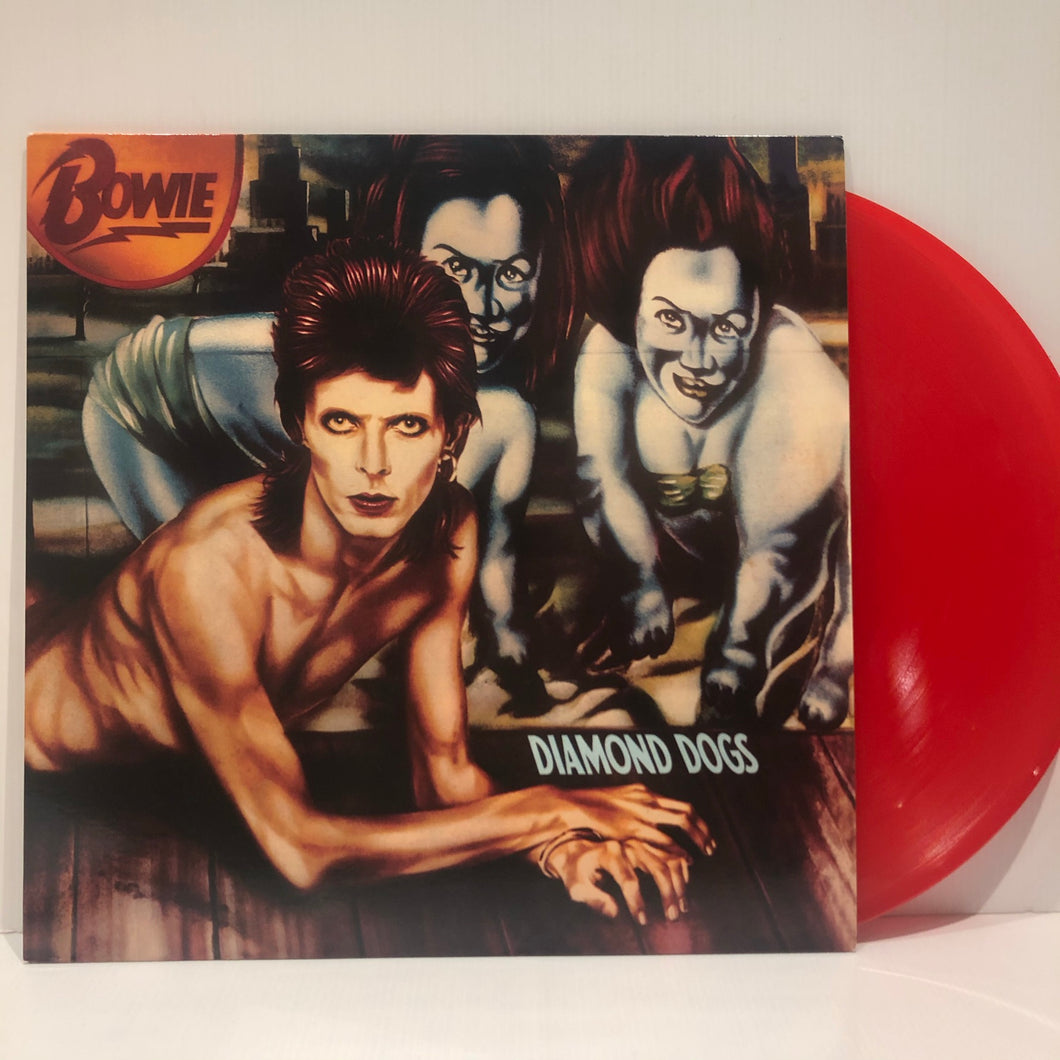 I fare madlavning evigt David Bowie - Diamond Dogs - limited red vinyl LP – rockrecordscollectors
