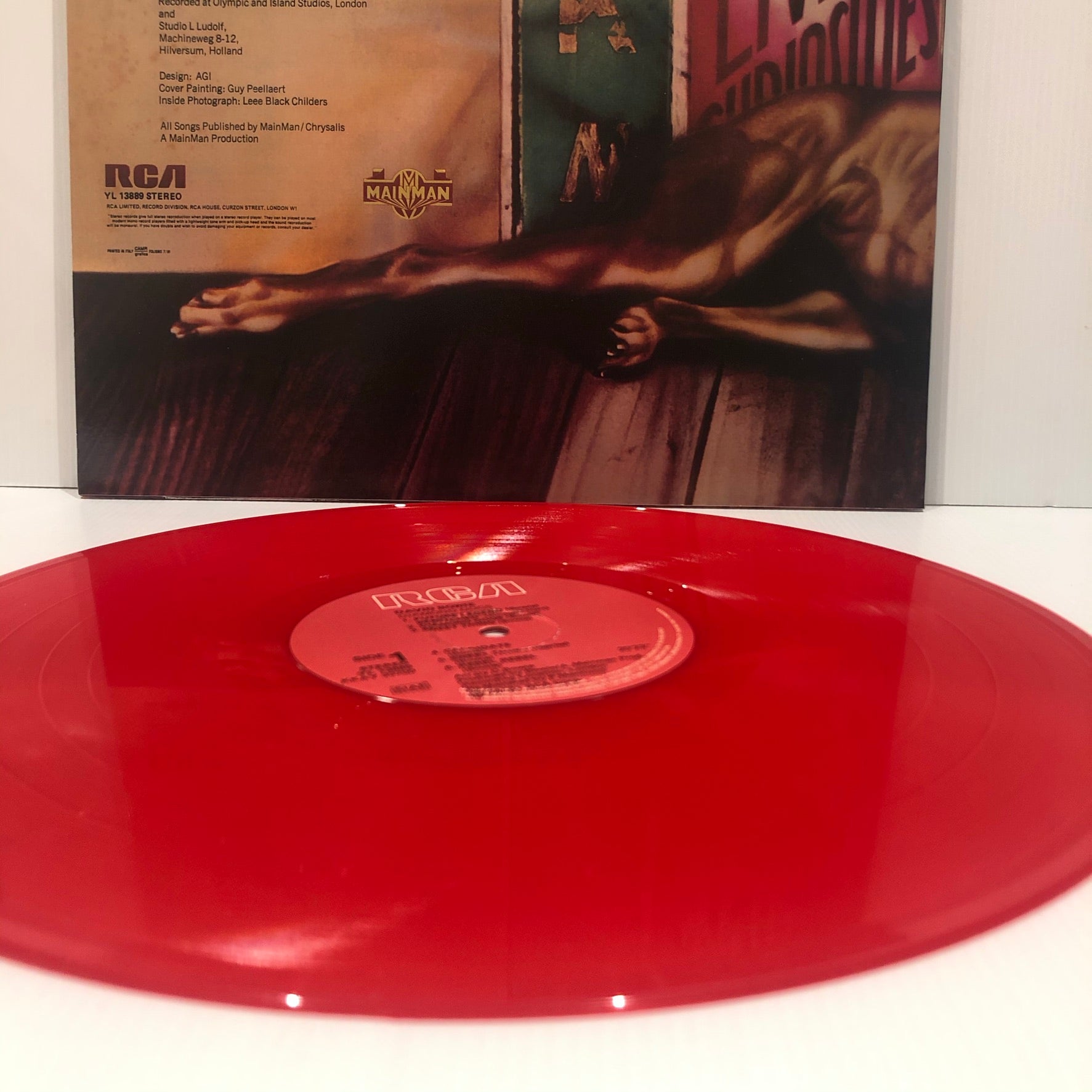 David Bowie - Diamond Dogs - limited red vinyl LP