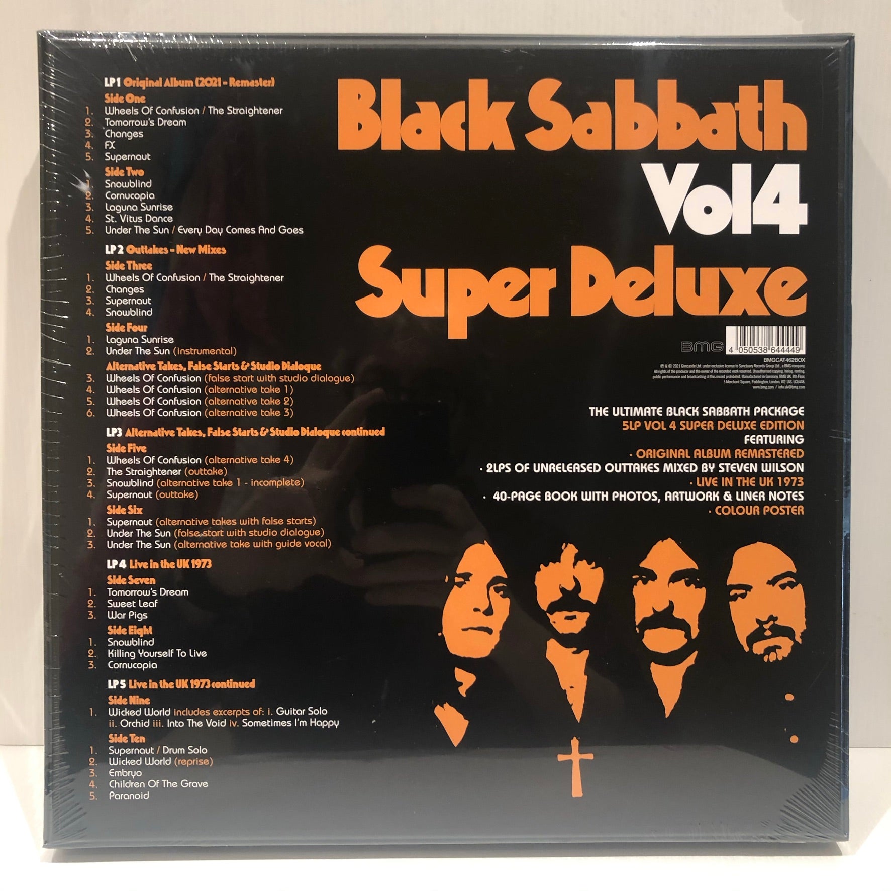 BLACK SABBATH - Vol. 4 (Super Deluxe/4Cd Box Set) - Amazon