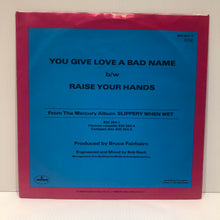 Load image into Gallery viewer, Bon Jovi - You give love a bad name - 7&quot; single HOL 884953-7

