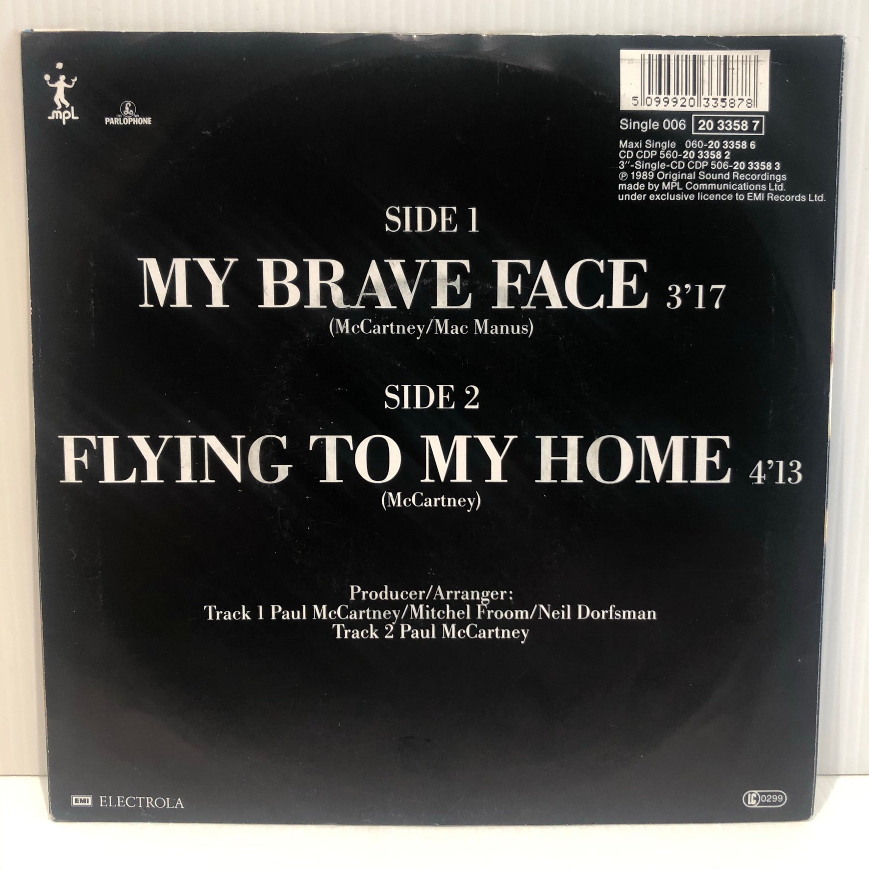 My Brave Face McCartney – Paul CD - 0 Promo), (Single, BEATLES