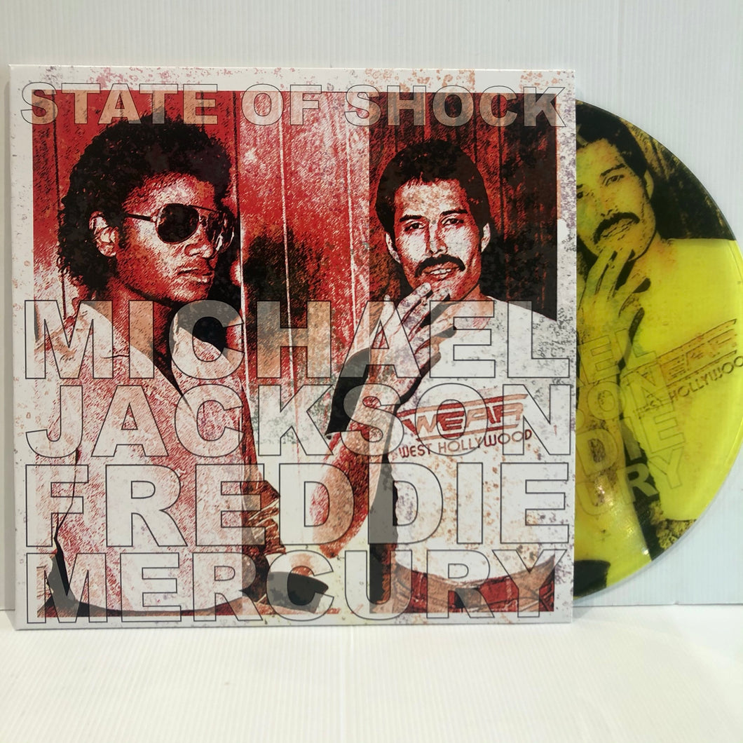 Michael Jackson & Freddie Mercury - State of shock - limited picture disc edition