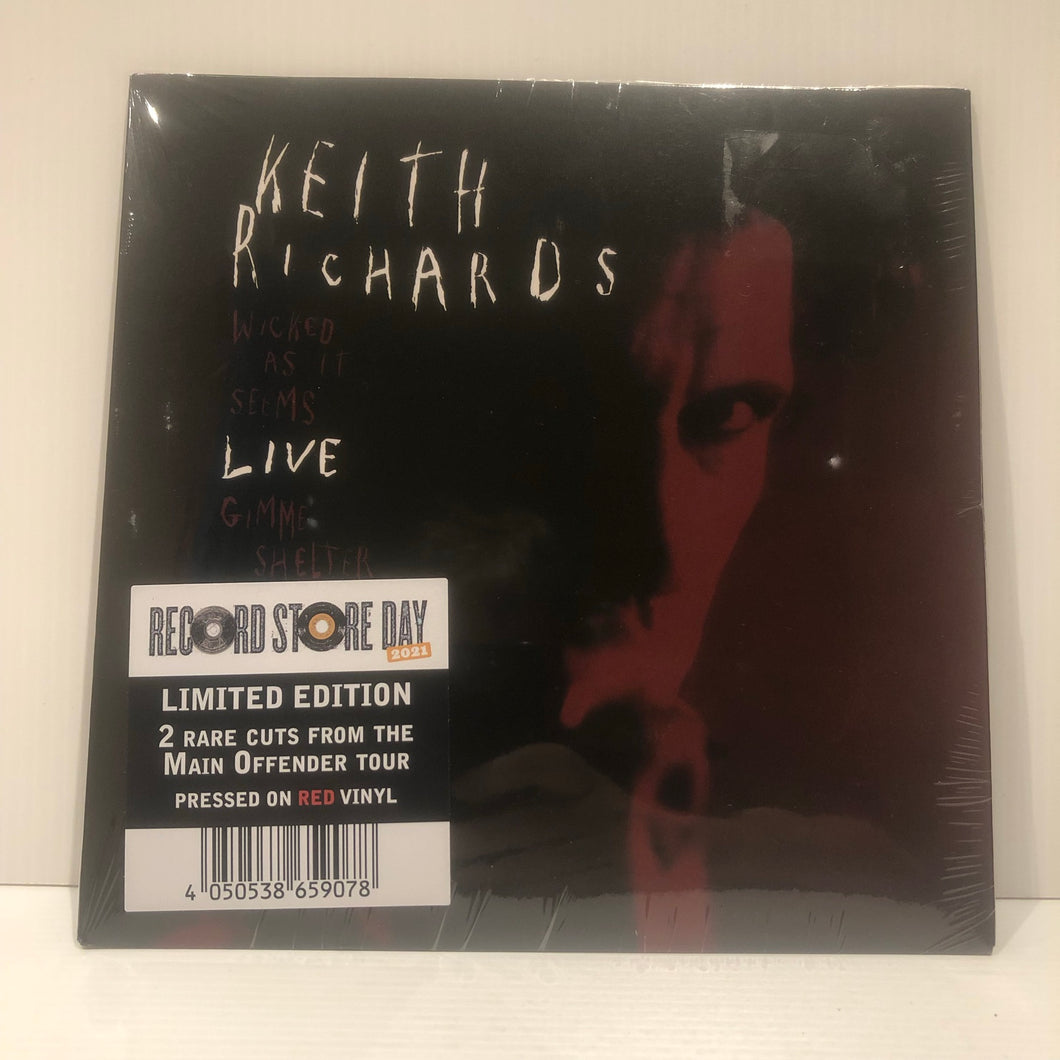 Keith Richards (The Rolling Stones ) - Wicked as it seems - red vinyl 7