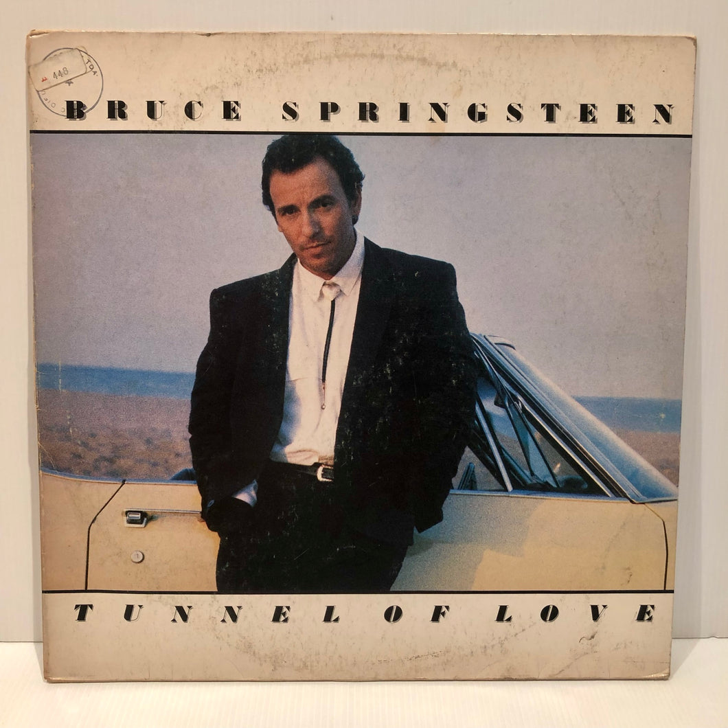 B. Springsteen - Tunnel of Love - rare Brazilian edition golden CBS PROMO stamp
