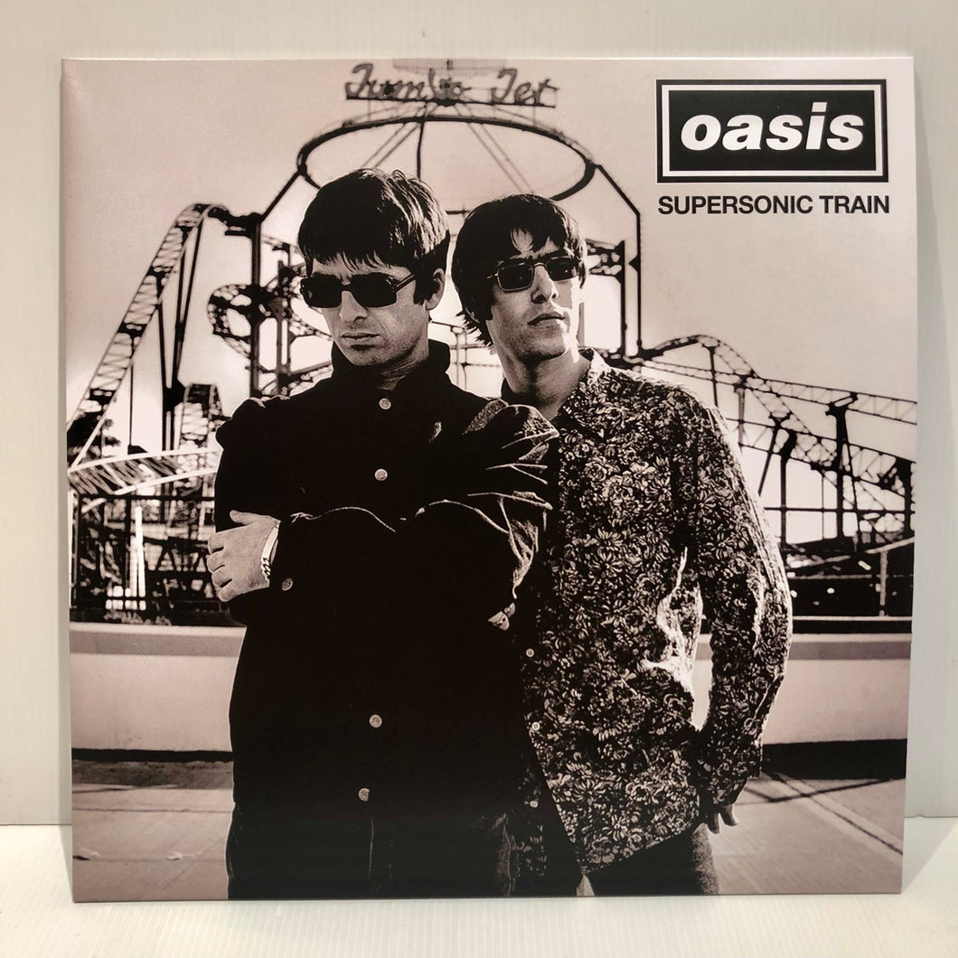 Oasis - Supersonic Train - rare CRYSTAL vinyl LP