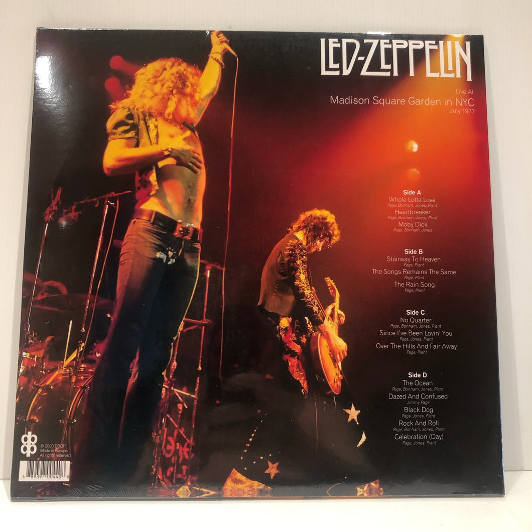 Led Zeppelin - Madison Square Garden in NYC 1973 - 2LP