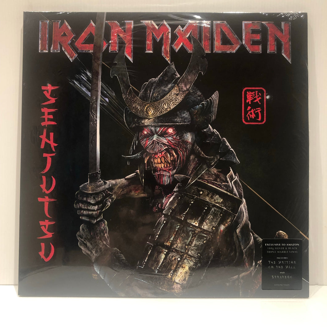 Iron Maiden - Senjutsu - Special silver & black marbled vinyl Edition 3LP