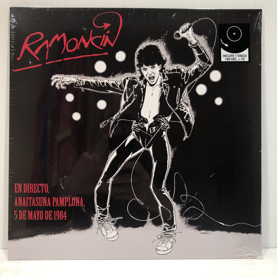 Ramoncín - En Directo, Anaitasuna Pamplona 1984 - LP + CD