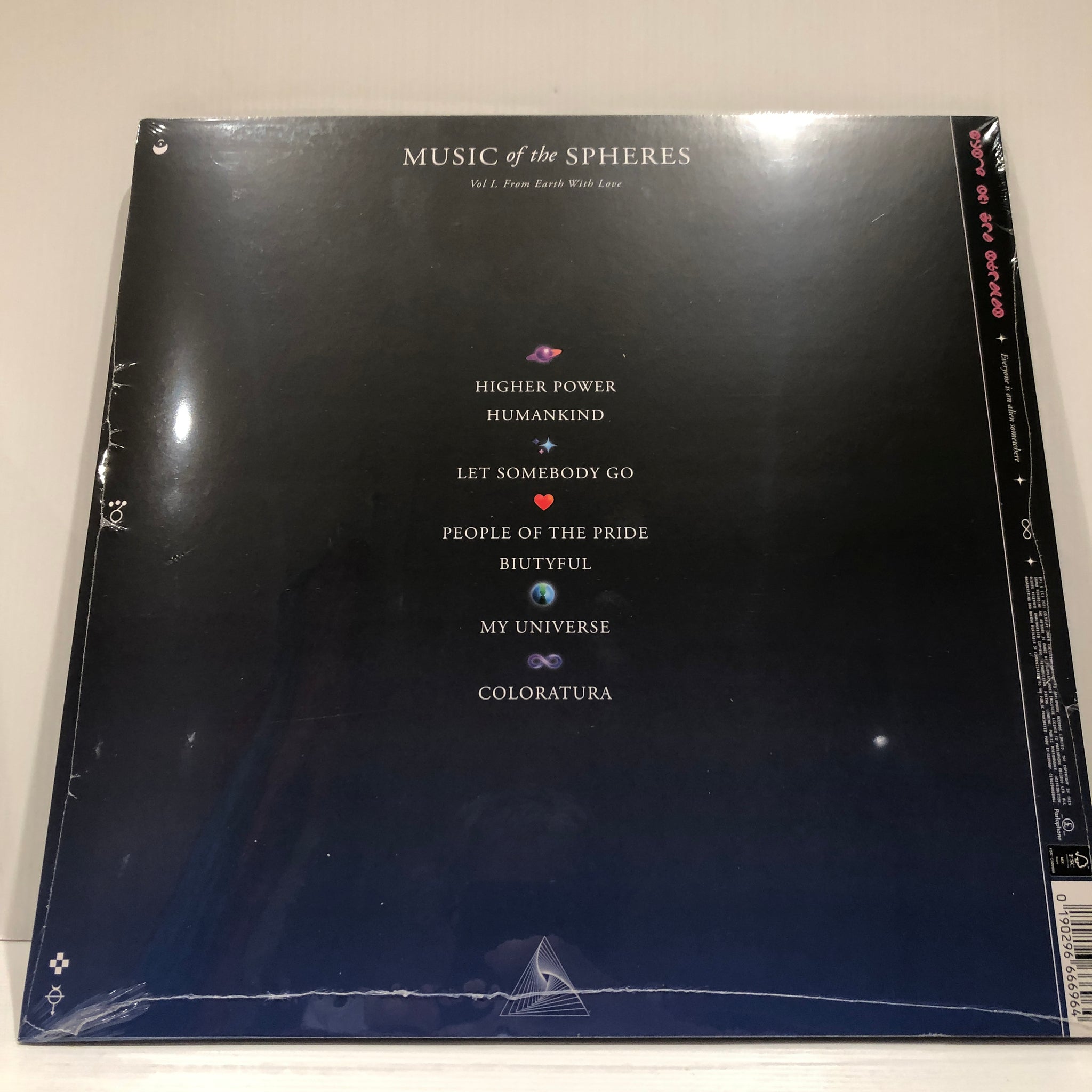 Coldplay - Music of the Spheres - new 2021 LP – rockrecordscollectors